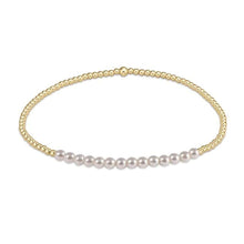 Load image into Gallery viewer, enewton Gold Bliss 2mm Pearl Braclet
