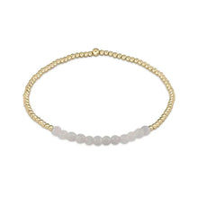 Load image into Gallery viewer, enewton Gold Bliss 2mm Bead Bracelet-Moonstone
