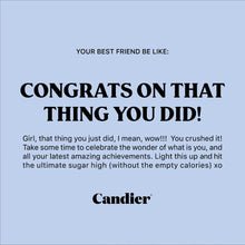 Load image into Gallery viewer, Candier Congrats Candle
