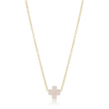 Load image into Gallery viewer, enewton 16&quot; Necklace Gold-Signature Cross
