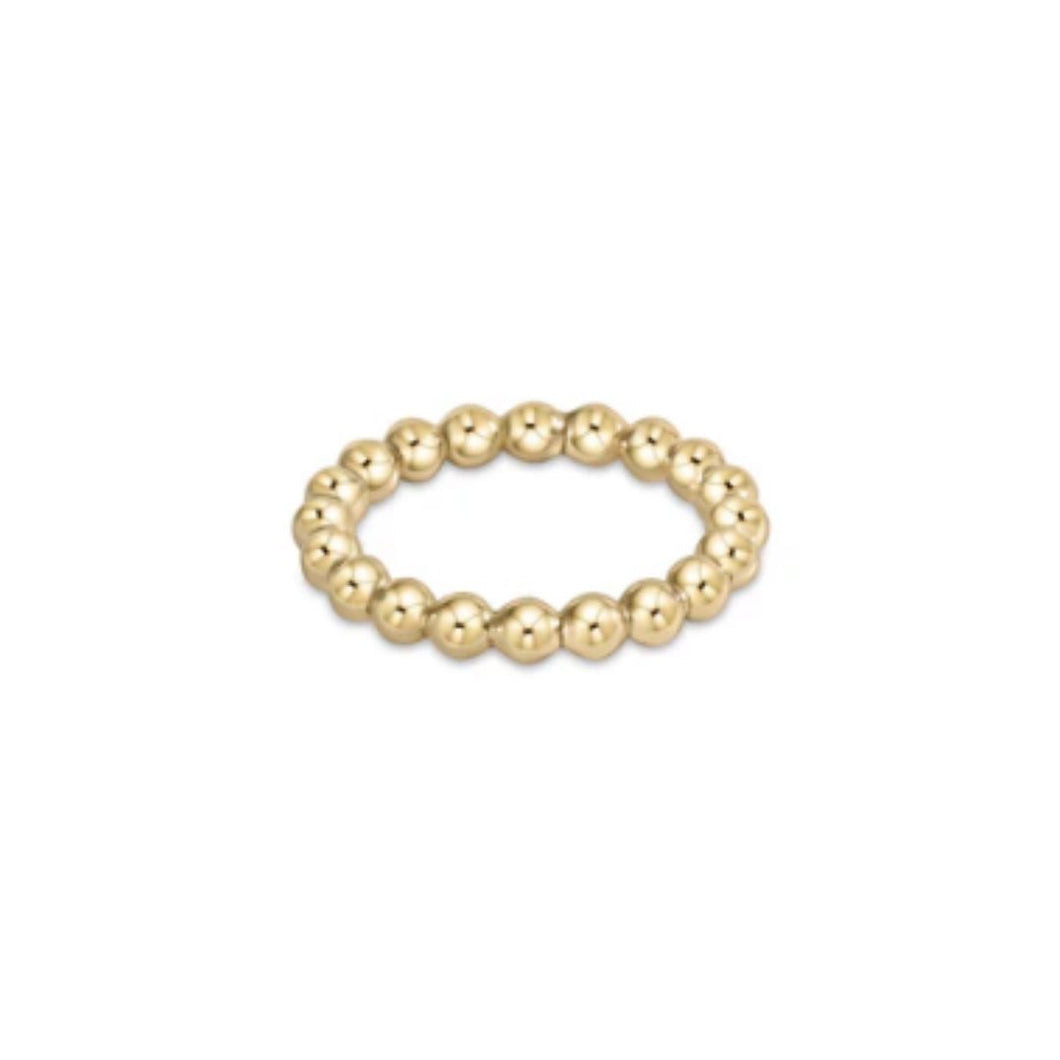 enewton Classic Gold 3mm Bead Ring-Size 6