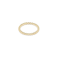 Load image into Gallery viewer, enewton Classic Gold 2mm Bead Ring Size 8
