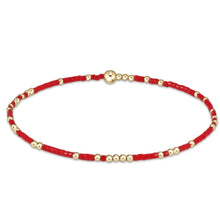 Load image into Gallery viewer, enewton Hope Unwritten Bracelet - Bright Red
