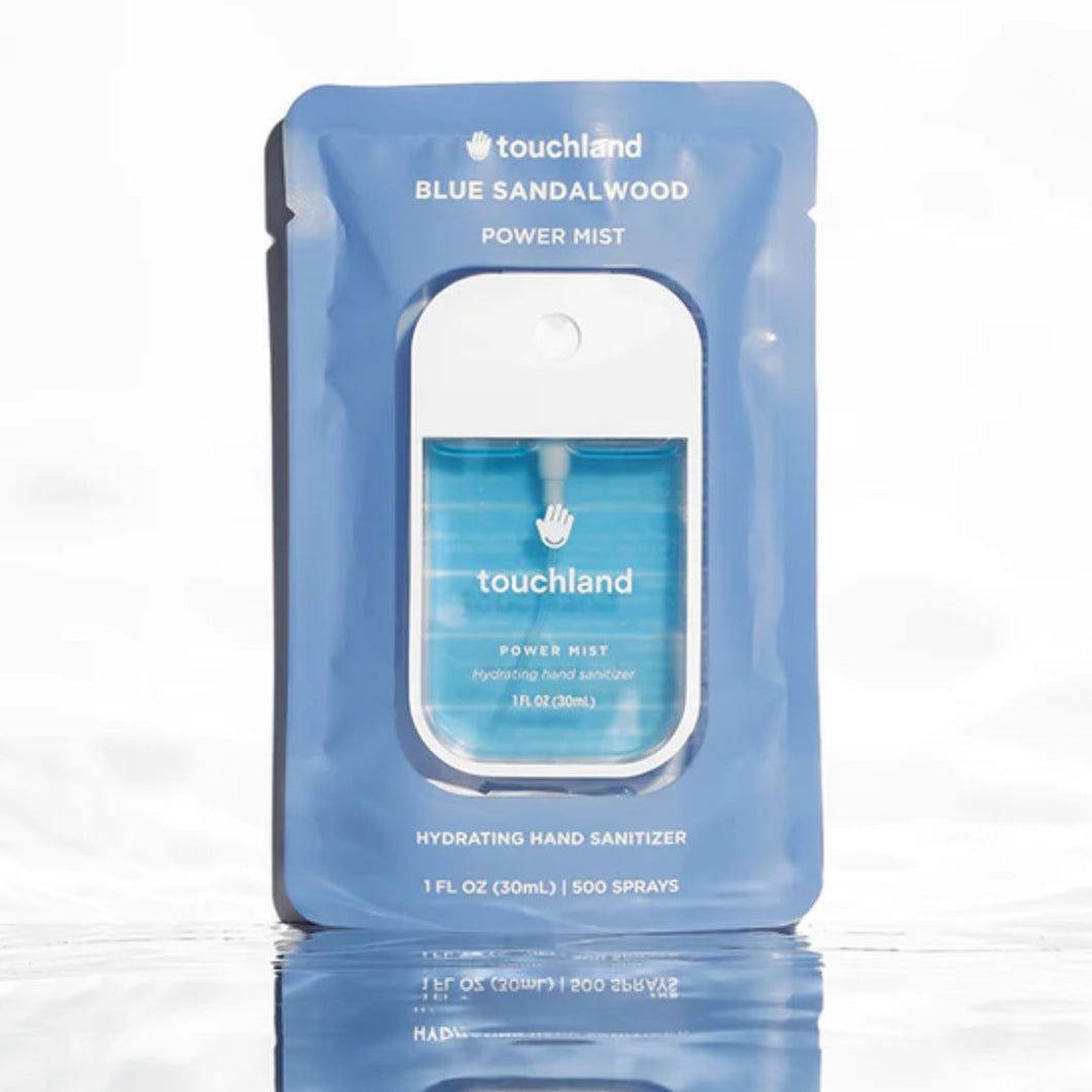 Touchland Hydrating Hand Sanitizer Power Mist Blue Sandalwood