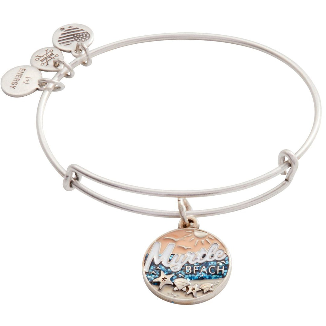 Alex + Ani 2024 Myrtle Beach Charm Bangle