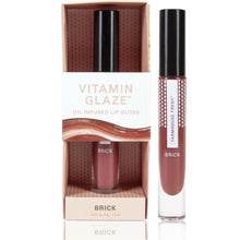 Load image into Gallery viewer, Vitamin Glaze Oil Infused Lip Gloss  Brick
