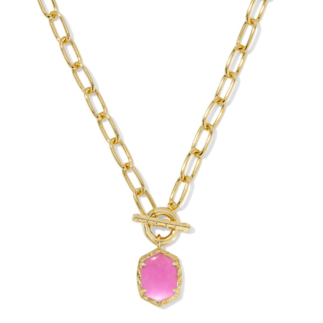 Daphne Chain Necklace Gold Azalea Illusion