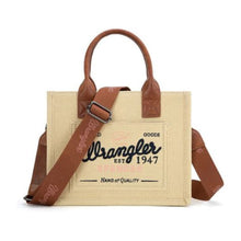 Load image into Gallery viewer, Wrangler Vintage Canvas Tote-Tan
