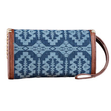 Load image into Gallery viewer, Wrangler Southwestern Print Wallet-Wristlet-Shoulder Bag
