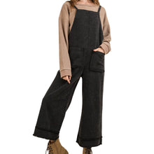 Load image into Gallery viewer, Very J Lightweight Denim Overalls
