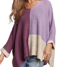 Load image into Gallery viewer, Adora Colorblock Lightweight Sweater
