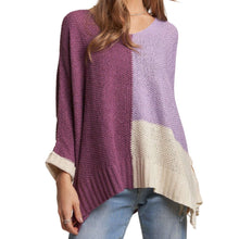 Load image into Gallery viewer, Adora Colorblock Lightweight Sweater
