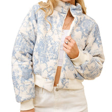 Load image into Gallery viewer, BlueB Toile Corduroy Puffer Jacket
