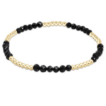 Load image into Gallery viewer, enewton Blissful Pattern 2.5mm Bead Bracelet-Faceted Onyx
