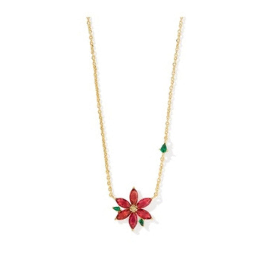 Kendra Scott Poinsettia Short Pendant Necklace