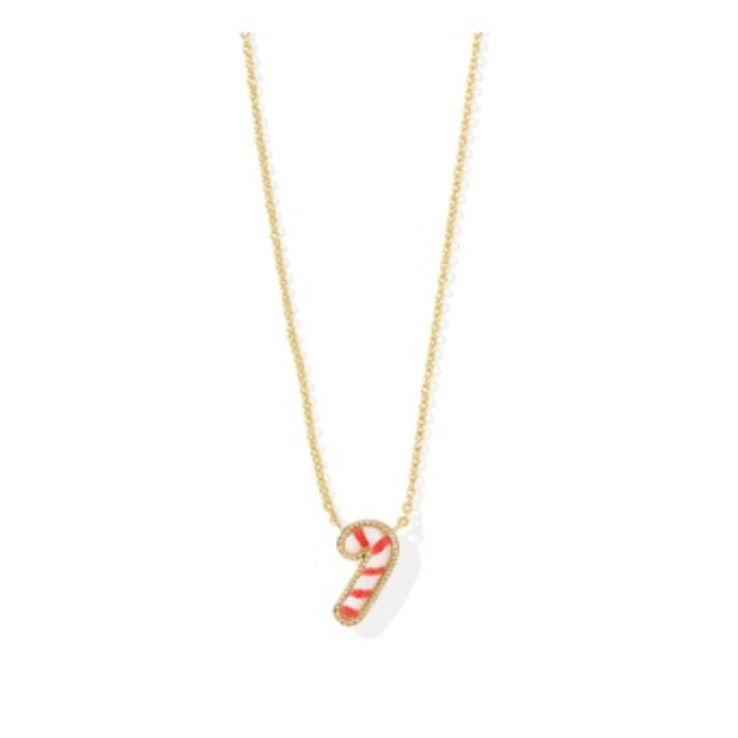 Kendra Scott Candy Cane Short Pendant Necklace