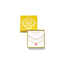 Load image into Gallery viewer, Kendra Scott Ari Haven Enamel Heart Necklace Gift Set
