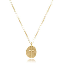 Load image into Gallery viewer, 16&quot; Necklace Gold - Inspire Small Gold Charm
