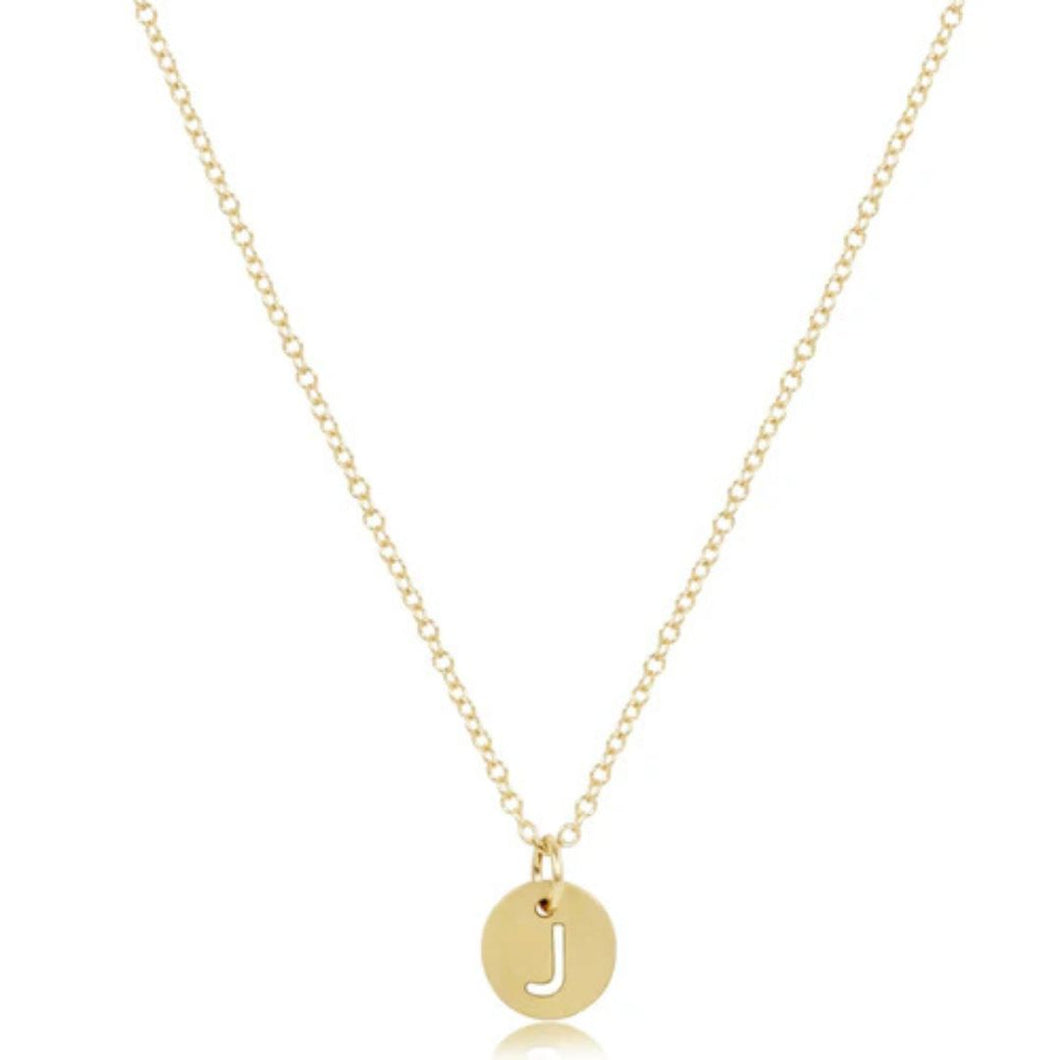 enewton 16'' Necklace Respect Small Disc-J