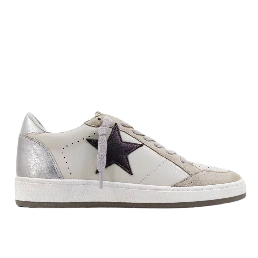 Shushop Paz Light Grey Star Sneaker