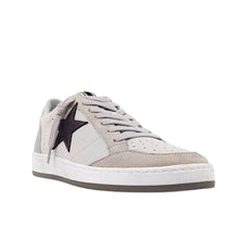 Load image into Gallery viewer, Shushop Paz Light Grey Star Sneaker
