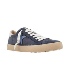 Load image into Gallery viewer, Shushop Paula Blue Suede Sneaker
