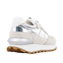 Load image into Gallery viewer, Shushop Phoebe Silver Sneaker
