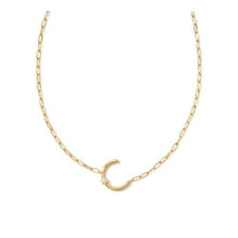 Load image into Gallery viewer, Kendra Scott Pearl Letter C Short Pendant Necklace
