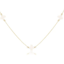 Load image into Gallery viewer, enewton 15&#39;&#39; Choker Simplicity Chain Gold-Signature Cross
