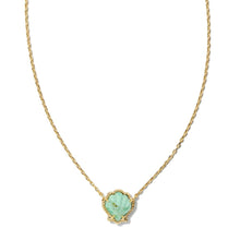 Load image into Gallery viewer, Brynne Gold Shell Short Pendant Necklace
