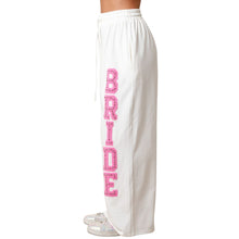Load image into Gallery viewer, Bride Rhinestone Embellished Terry Pant
