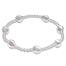 Load image into Gallery viewer, enewton Admire Sterling 3mm Bead Bracelet-Pearl
