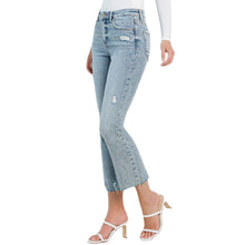 Load image into Gallery viewer, Loveret by Vervet Cali Kiss High Rise Kick Flare Jeans
