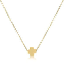 Load image into Gallery viewer, enewton 16&quot; Necklace Signature Cross Gold
