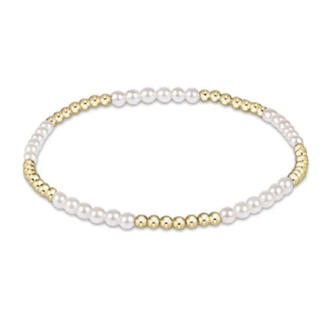 enewton Blissful Pattern Bracelet 2.5mm / 3mm Pearl