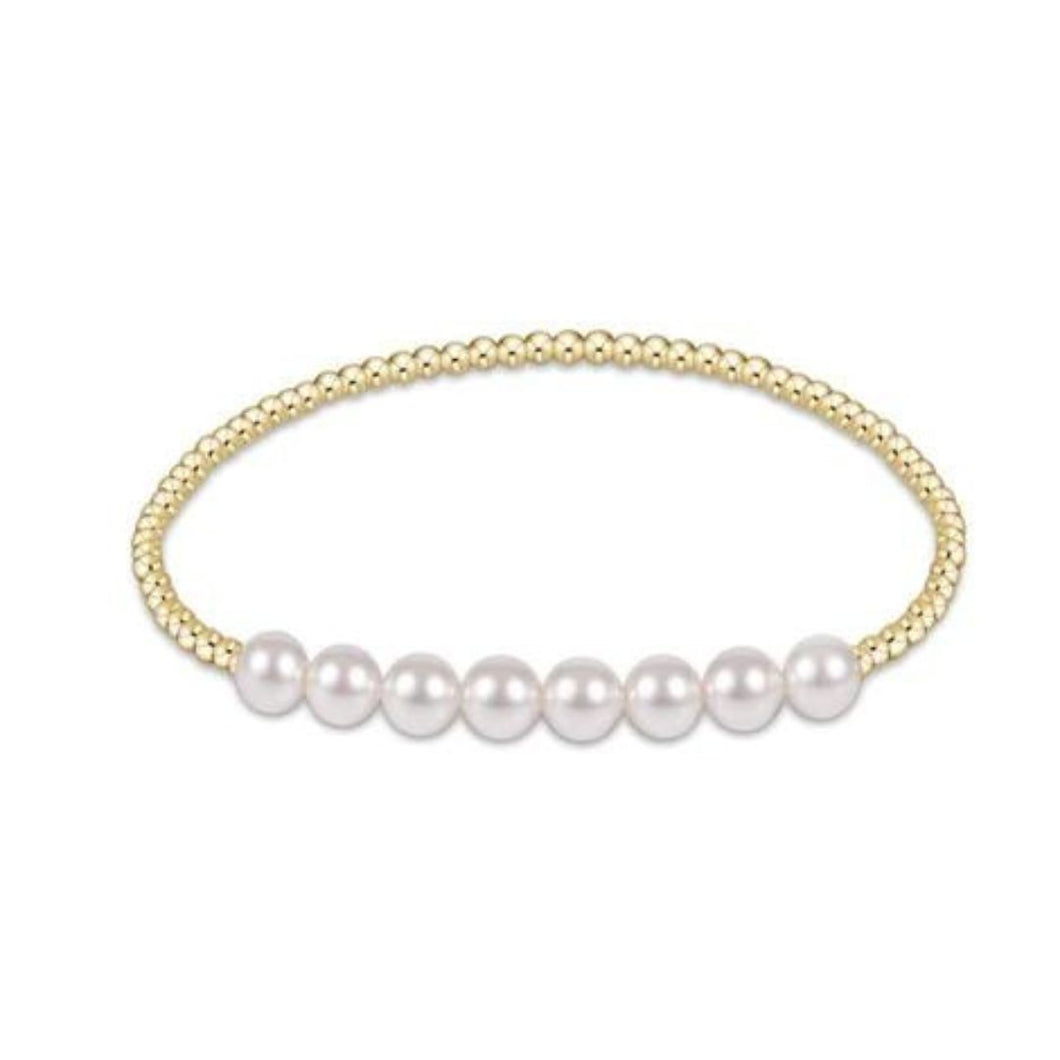 enewton Beaded Bliss Bracelet 2.5 / 5mm Pearl