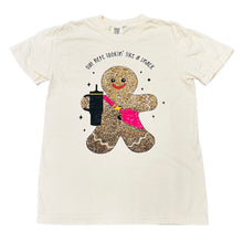 Load image into Gallery viewer, Short Sleeve Gingerbread Snack Tee

