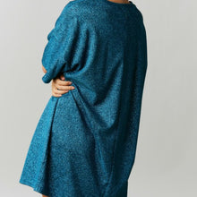 Load image into Gallery viewer, Metallic Short Sleeve Mini Dress
